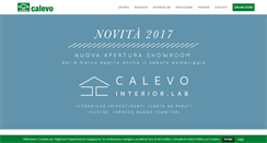 Desktop Screenshot of calevo.it