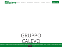 Tablet Screenshot of calevo.it